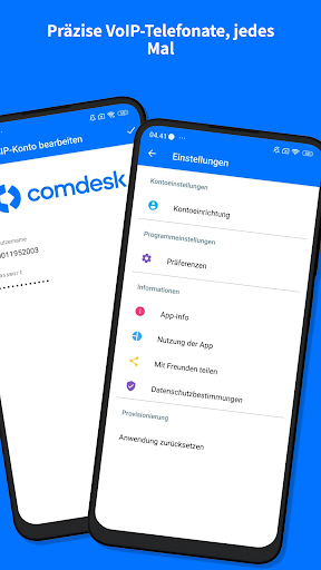 Comdesk Softphone Screen 2