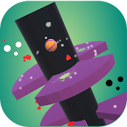 Tower Crash Spiral Ball Jump app icon