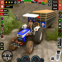 ଆଇକନର ଛବି Tractor Game: Farming Games 3d