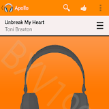 Apollo Theme: PLay Music Light icon