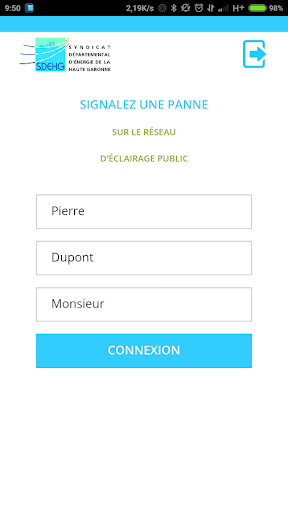 SDEHG Éclairage public Screen 2