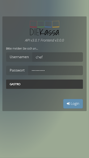Android application DIEKassa Test screenshort