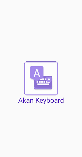 Android application Akan Keyboard : Easy Akan Typi screenshort