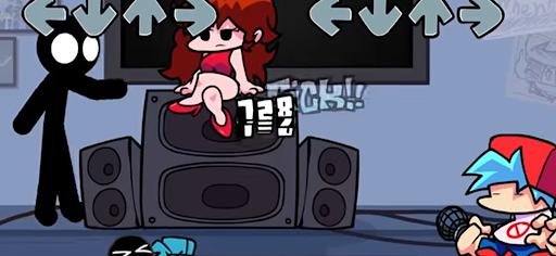 Fnf mod Stickman mixed songs