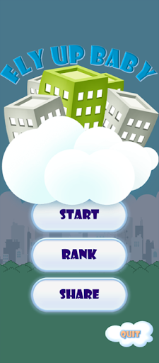 Android application Fly Up Baby screenshort