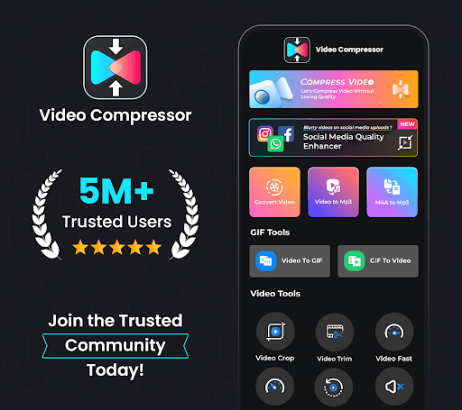 Video Compressor & Converter Screenshot 1 - AppWisp.com