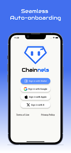 Android application Chainnels screenshort