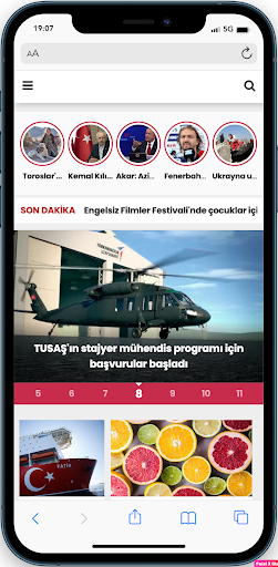 Android application Malabadi Gazetesi screenshort
