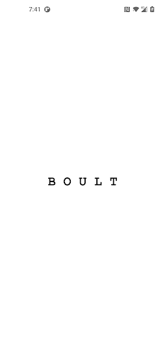 Android application BoultFit screenshort
