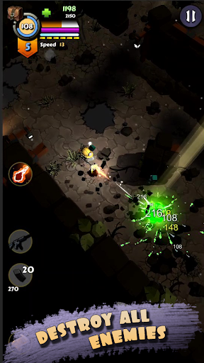 Android application Dead Mines : roguelike screenshort