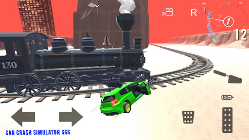 Android application Car Crash Simulator 666 screenshort
