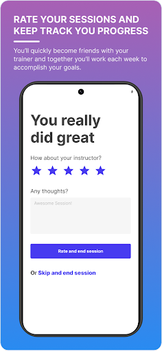 Hiptrain : Personal Training Screen 3
