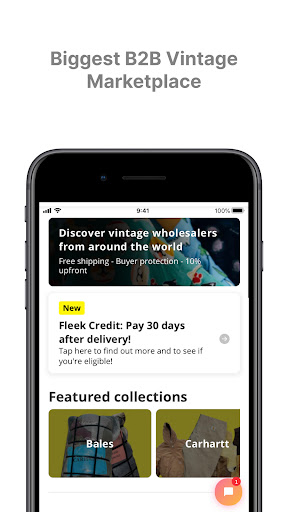 Android application Fleek Wholesale screenshort