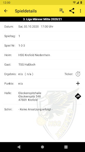 HSG Krefeld Niederrhein Screen 3