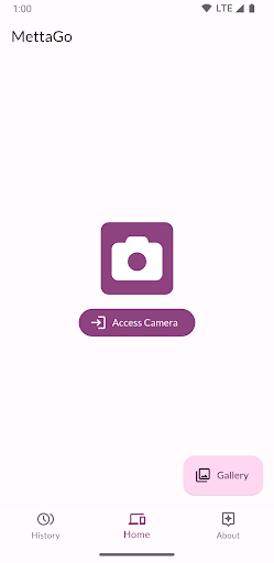 Android application MettaGo screenshort
