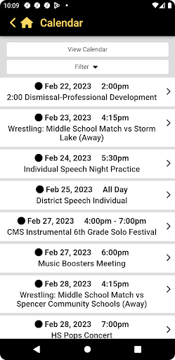 Cherokee Community Schools Screen 2
