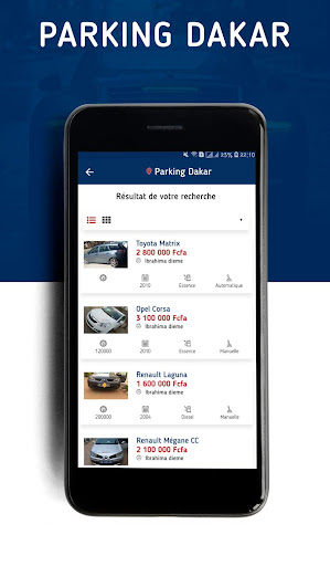 Parking Dakar - vente de voitures