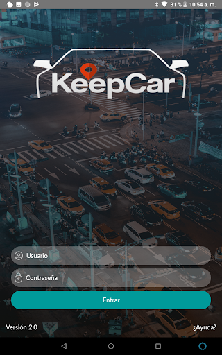 Android application Keepcar Track screenshort