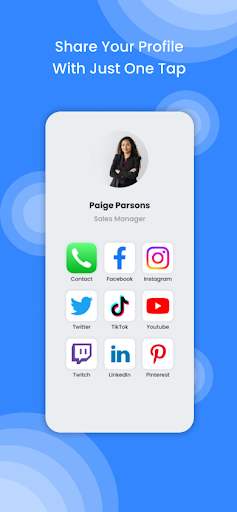 Android application Tapping - Digital Cards & Tags screenshort