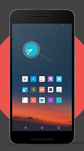 Screenshot of Omega - Icon Pack