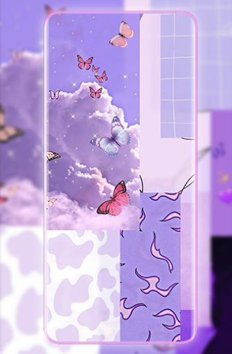 Android application sky aesthetic wallpaper screenshort