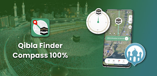 Qibla Finder Compass 100%