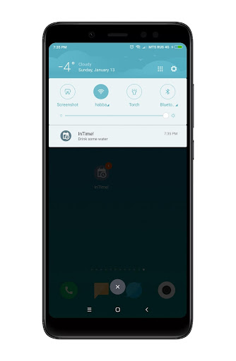 InTime! - periodic tasks Screen 3