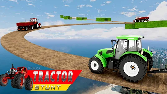 Farm Stunt: Heavy Tractor game