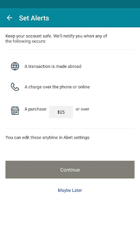 JMCard SAFE Screen 2