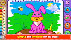 screenshot of Coloring & Learn Animals