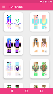Free Girls Skins for Minecraft PE 4
