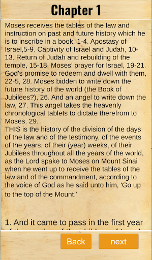 The Book of Jubilees Offline Screen 2