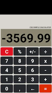 CSE Simple Calculator