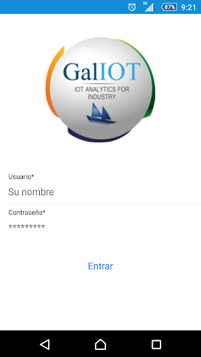 Android application Galiot Mobile screenshort