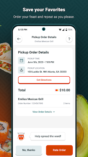 Screenshot of Beyond Menu - Food Delivery