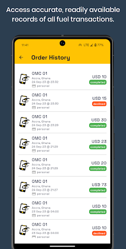 FuelCash Screen 2