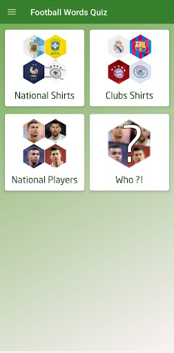 Football Words Quiz Screen 2