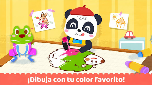 Imágen 8 Libro para colorear Panda Bebé android