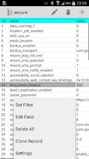 SQLite Editor Capture d'écran
