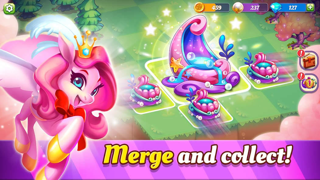 Wonder Merge - Magic Merging and Collecting Games 1.4.12 APK + Mod (Unlimited money) untuk android