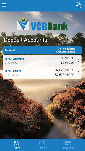 VCBBank Screen 2