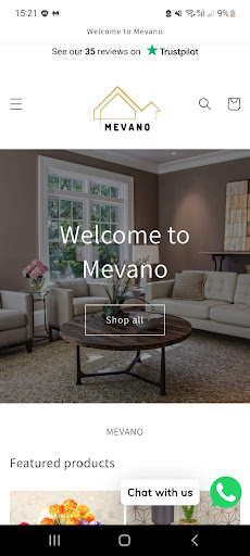 Android application Mevano - Home and Garden UK screenshort