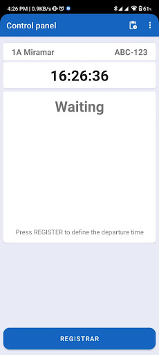 Android application BusControl Libertad screenshort