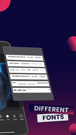 Photo Editor- Text on Photos Screen 3