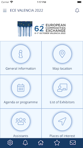 Android application ECE Valencia 2022 screenshort