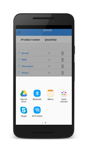 shopping List Screen 3