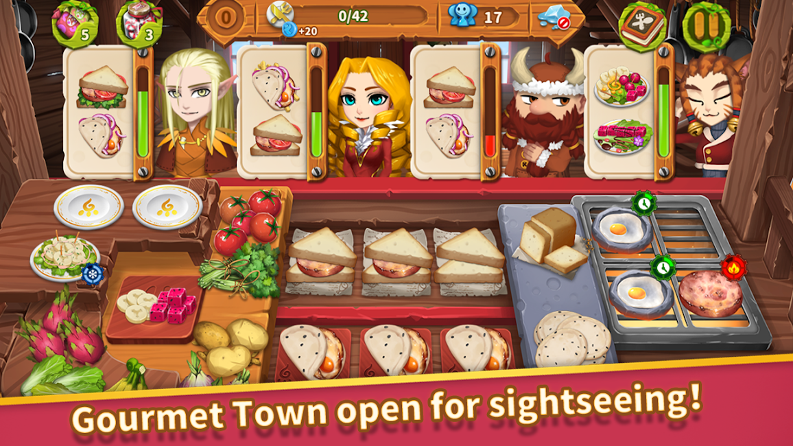 Cooking Town Mod Apk (Unlimited Money)