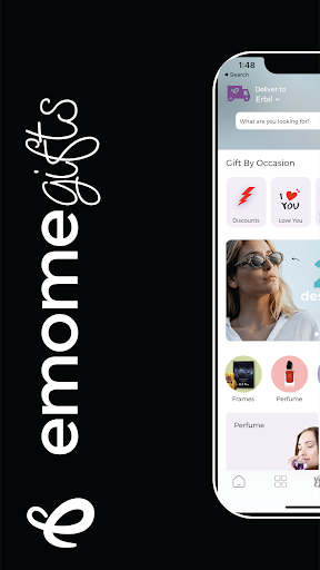 Android application emomegifts screenshort