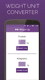 Weight Up – lbs & kg Converter 1