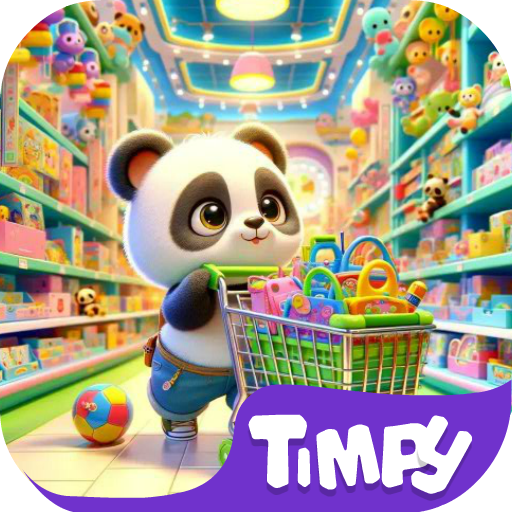 Timpy Shopping Games for Kids logo